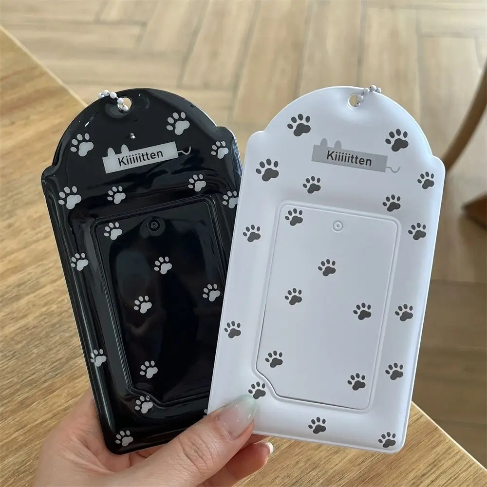New 3-inch Photo Storage Photocard Case Cat Claw Multifunctional Photocard Holder Idol Photos Protective Cover