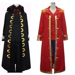 Anime  LUFFY Cloak Cosplay Costume Halloween Party Custom Size