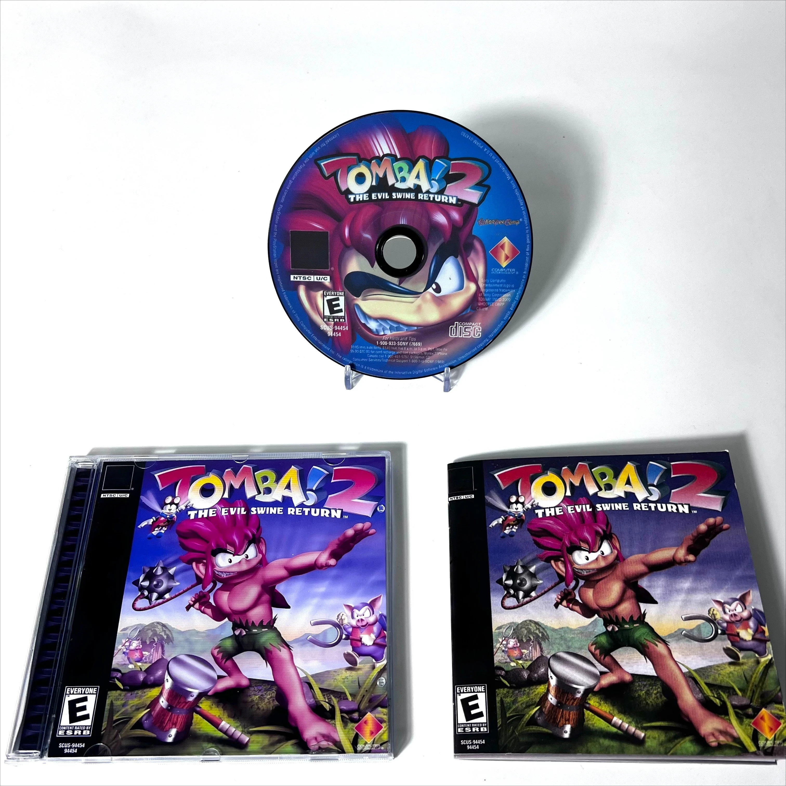 

PS1: Программа для копирования DVD-игр Tomba 1 и 2 (версии NTSC UC и PAL) для самостоятельной копирования на CD, для разблокировки консоли и чтения с оптического привода.