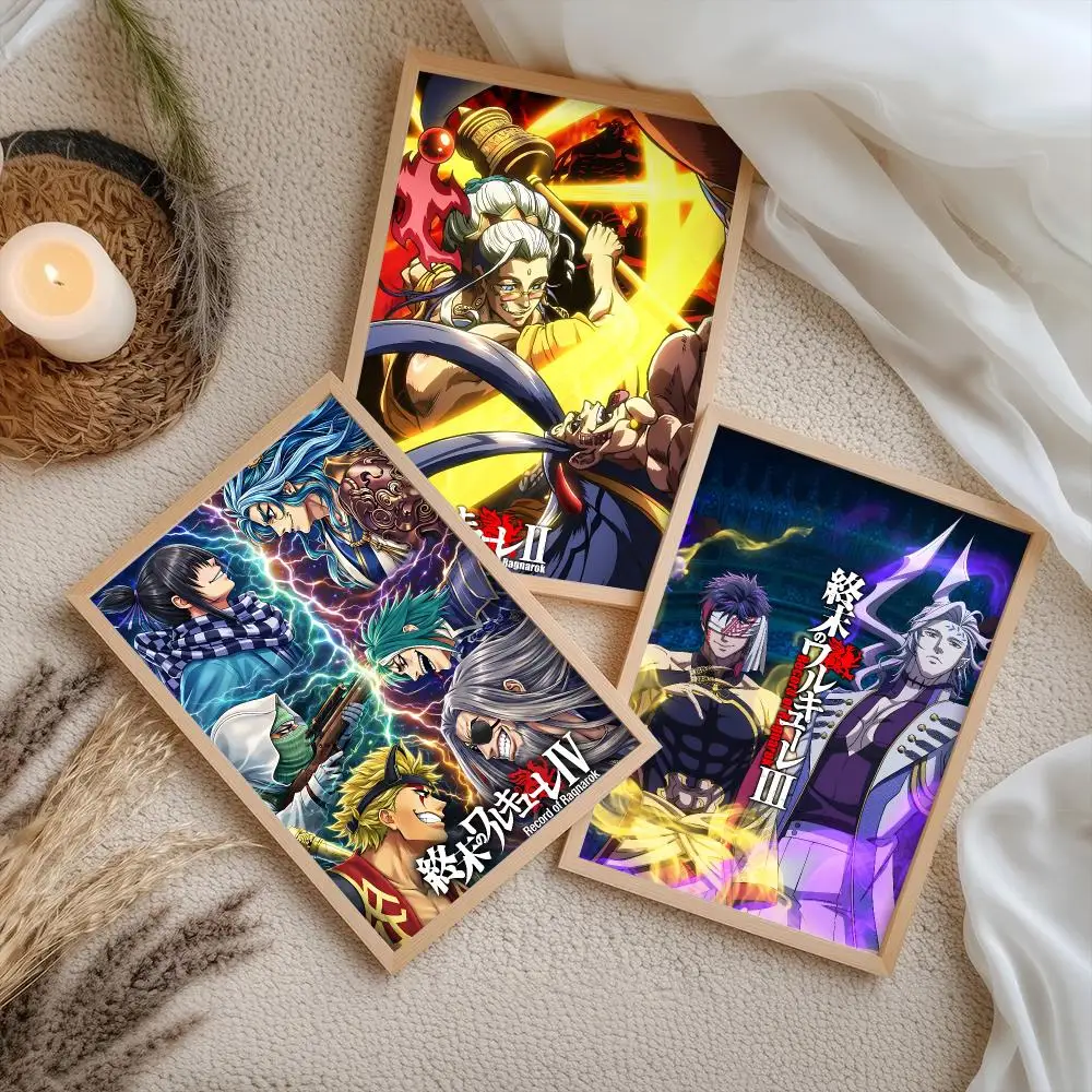 Record Of R-Ragnarok Anime Poster HD Home Wall Stickers House Hallway Living Room Bedroom Bar Office Decor Art Prints