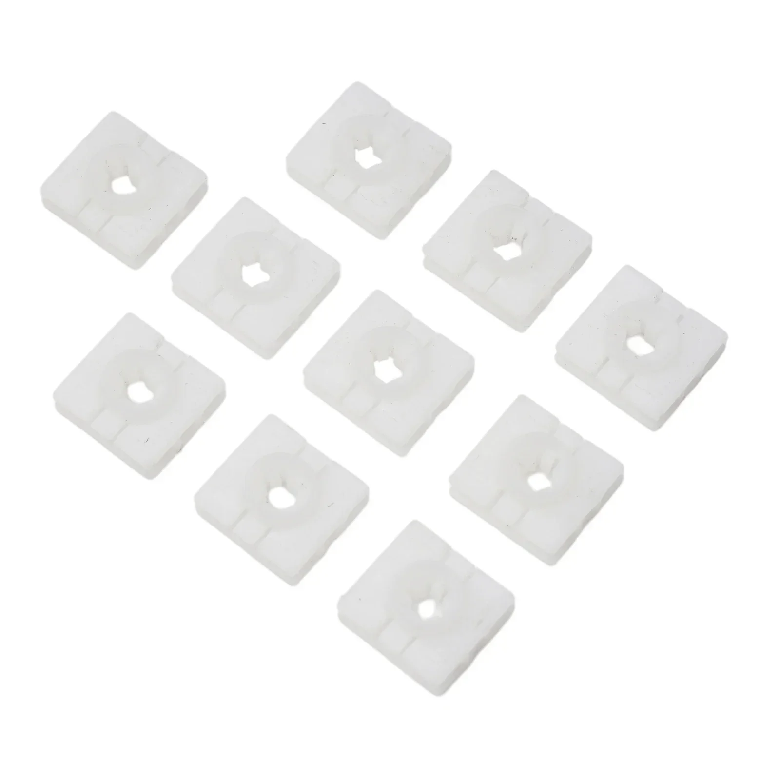 10Pcs Cars Rockers Panel Molding Clips Sides Skirts Retainers  Auto Fastener Clips For Mercedes For Smart Fortwo 2008-2016