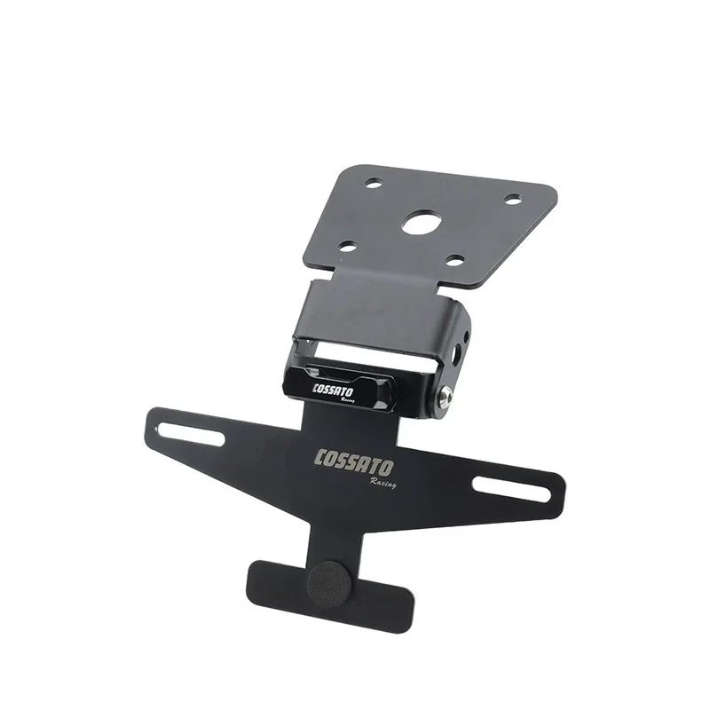 USERX Universal Motorcycle Accessories Short-tail stainless steel folded License plate holders for Zongshen Saikelon RC401