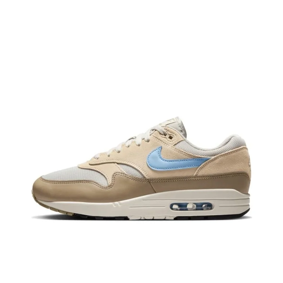 POIZON Nike Air Max 1 Essential Light Bone/Psychic Blue