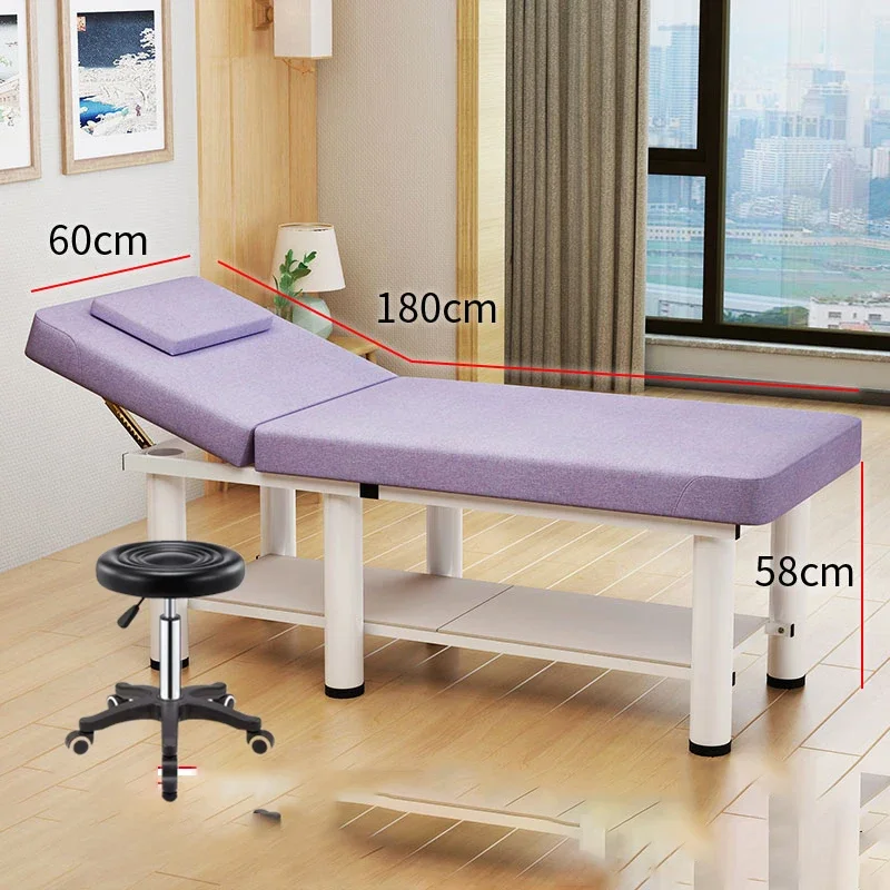 Simplicity Spa Table Sheets Massage Stretcher Tattoo Armchair Adjustable Bed Base Chiropractic Mattress Eyelash Cama Extension