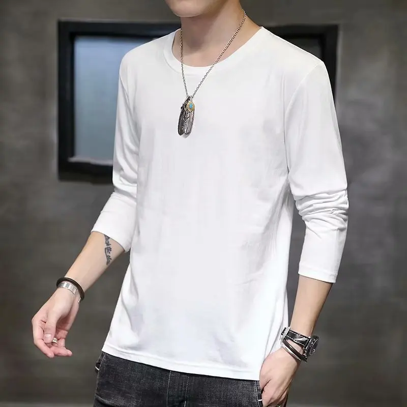 White long sleeve t-shirt