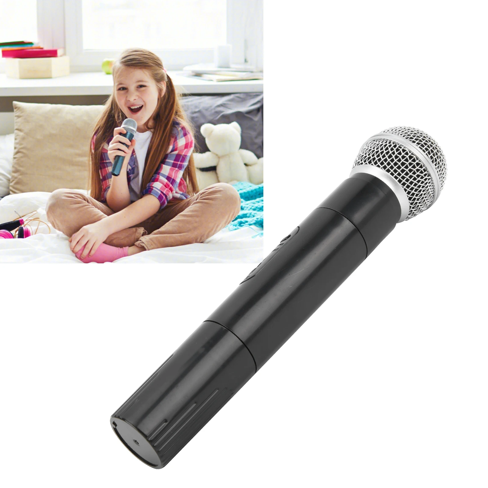 Prop Microphone Plastic Prop Microphone for Karaoke Dance Shows Practice Microphone Props for Karaoke Plastic Prop Microphone