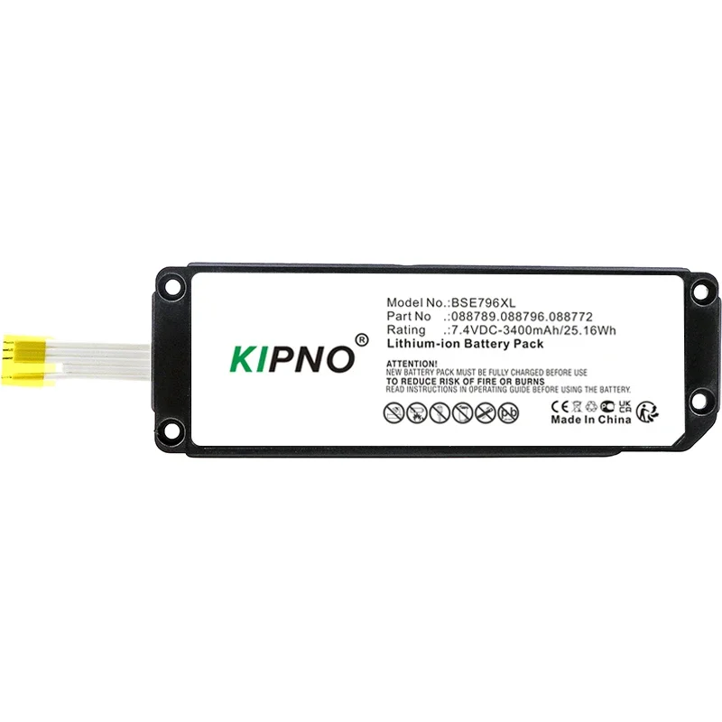KIPNO 3400mAh Battery Speaker For BOSE Soundlink Mini 2 Model Numbers 080841 088772 088789 088796 Portable Music Player