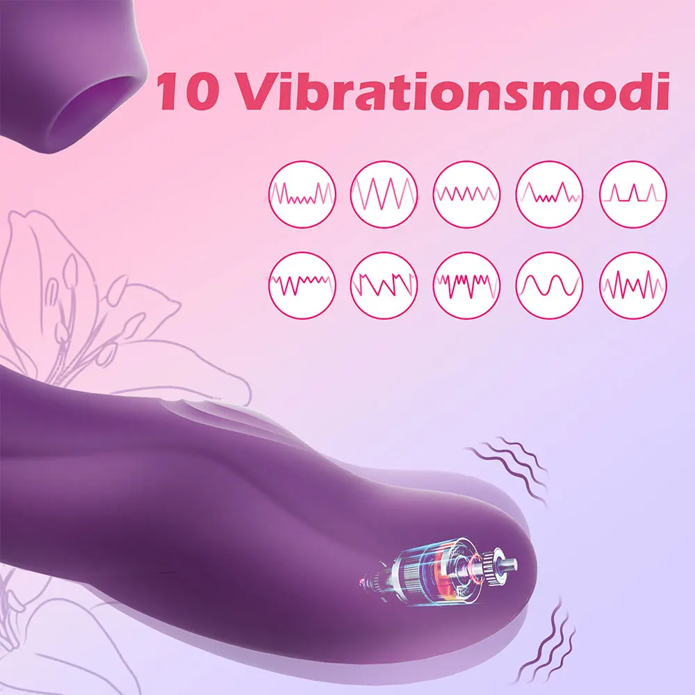 3 in 1 New Clitoral Sucking Vibrator Female For Women Clit Clitoris Sucker Tongue Licking Dildo Adults Goods Sex Toys Female