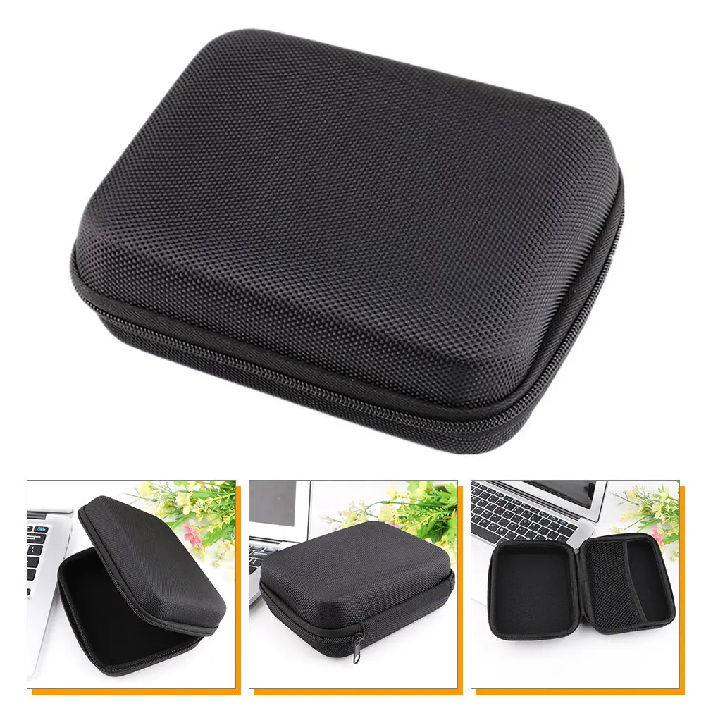 Eva Cable Storage Bag Premium Portable Cord Management Organizer for Photo Printer Paper Label Printer USB Cables Instant Camera