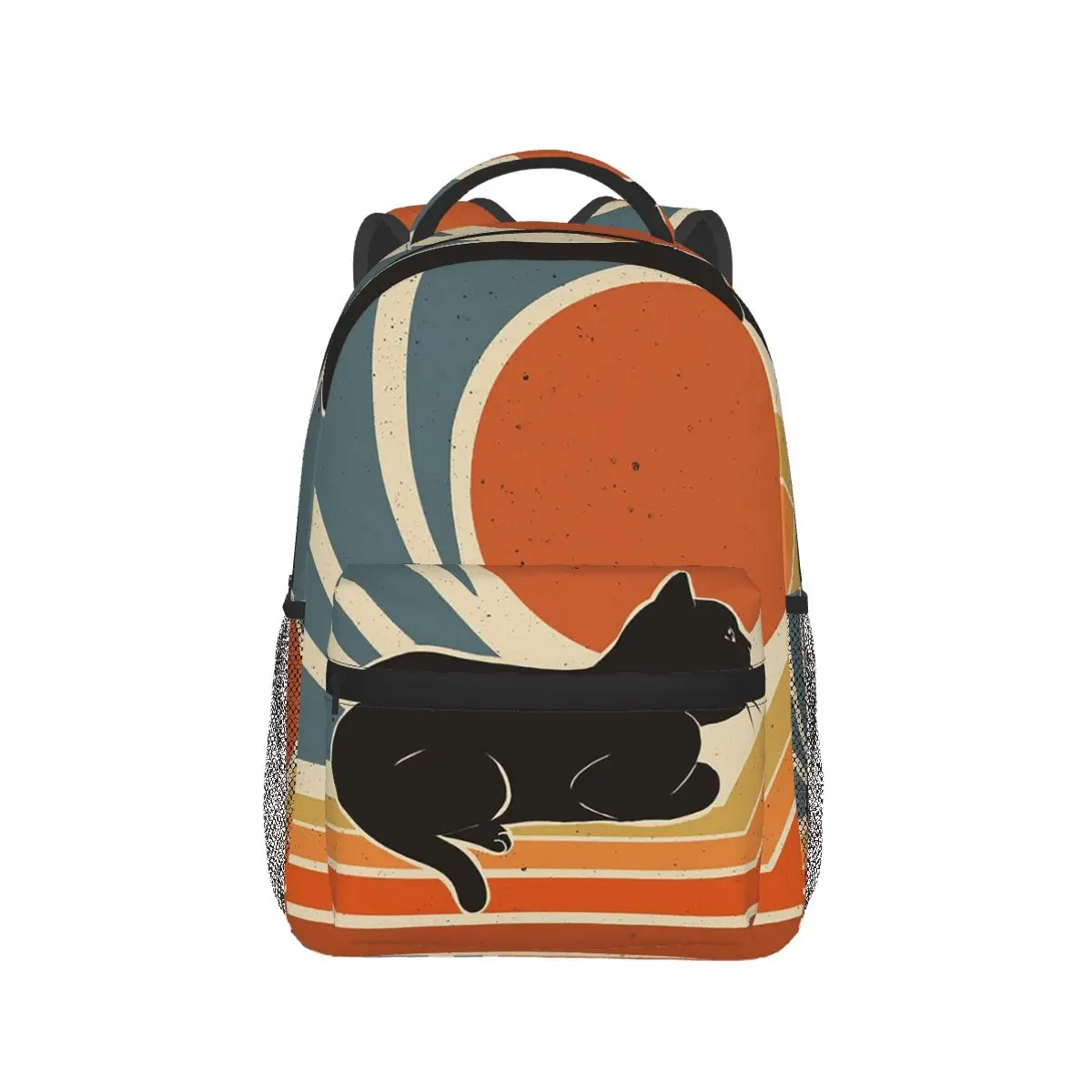 Evening Time Student Backpack School Bag Hiking Travel Daypack for Boys Girls Fashion Bookbag Shoulder Bags