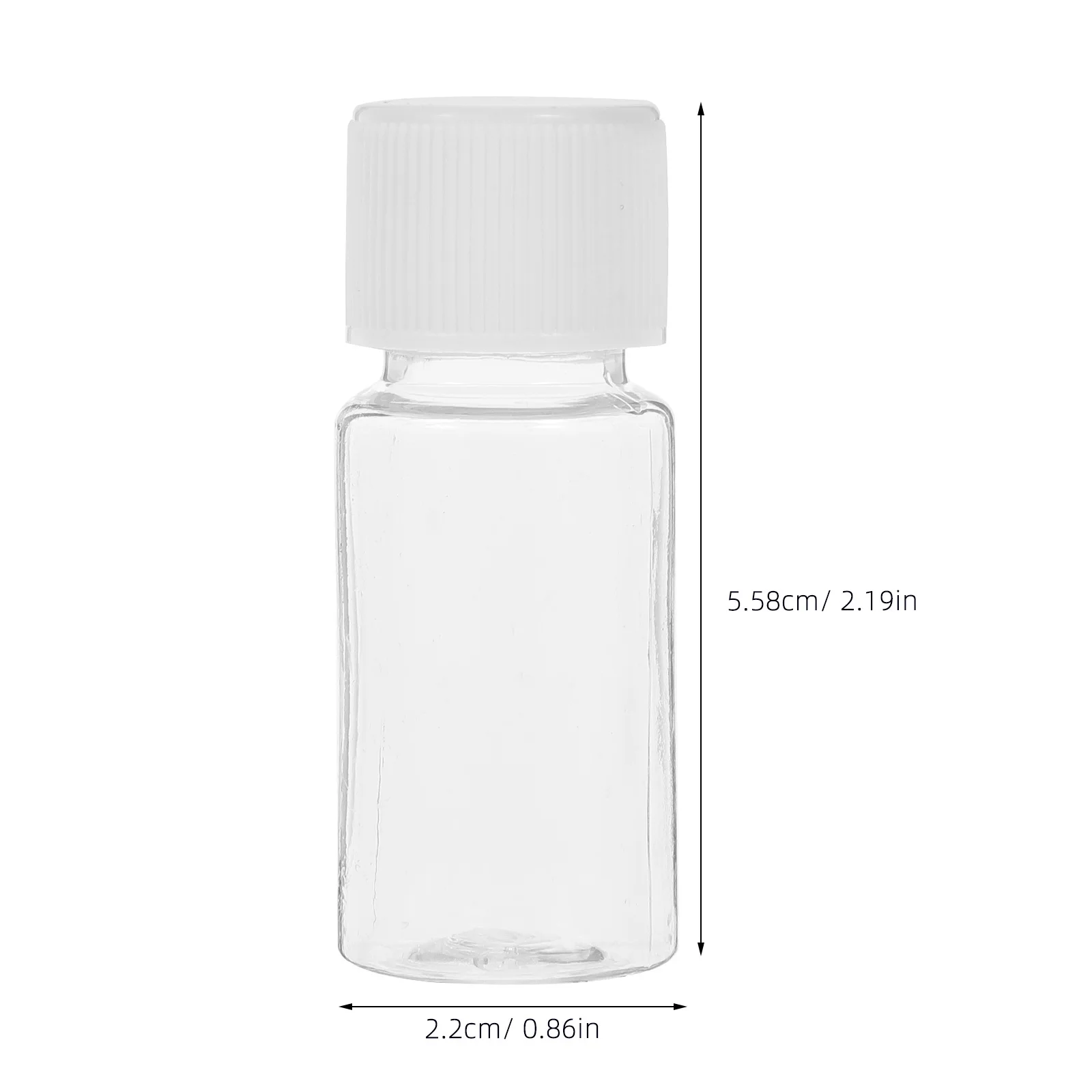 25pcs 10Ml Travel Bottles Refillable Plastic Lotion Bottle For Shampoo Shower Gel Container Leak Proof Storage Portable