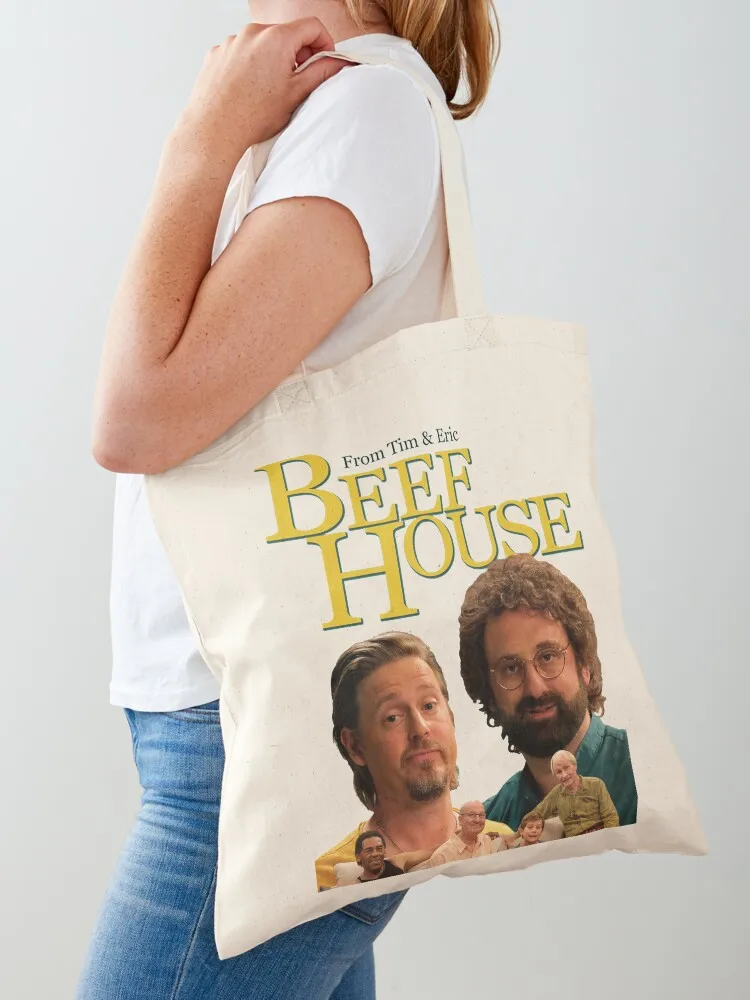 

Tim & Eric's Beef House Tote Bag women bag university shopper bag Woman shopper shopper woman