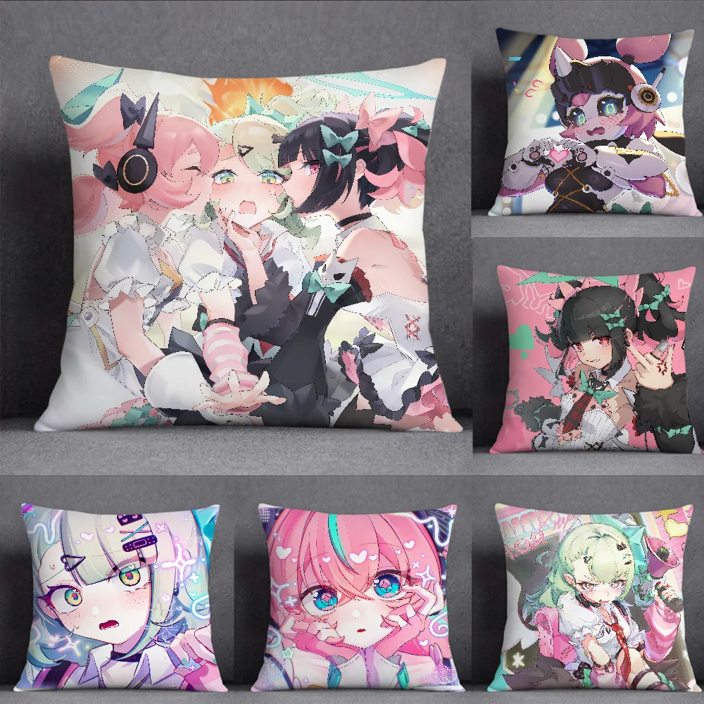 Zenless Zone Zero Angels Of Delusion AOD Pillow Case Square 