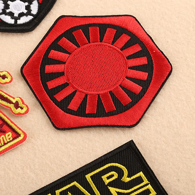 Mammoth Armor Soldier Embroidered Patches for Clothing Iron on Patches on Clothes Patch DIY Garment Decoration Cloth