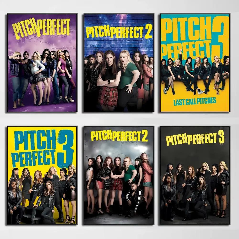 Musical Comedy Movie P-Pitch Perfect Poster Wall Decor for Young Collectors, Indoor and Outdoor Decor