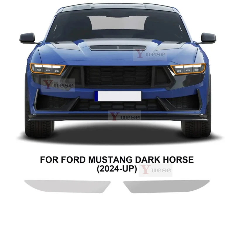 

Для Ford Mustang Dark Horse 2024 2025 автомобильная защитная пленка для фар зеркальная пленка ТПУ прозрачная наклейка против царапин