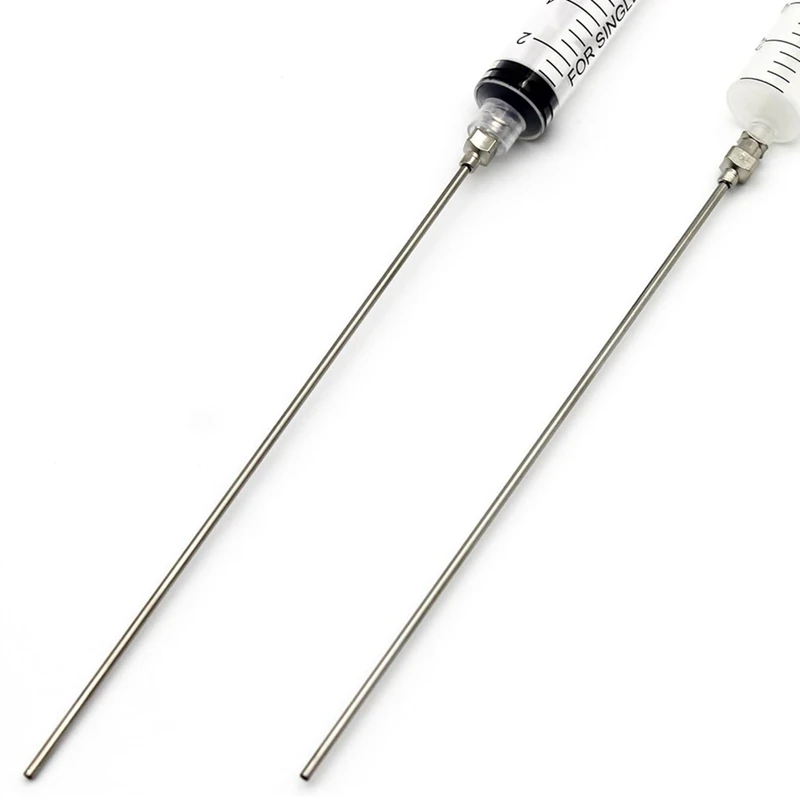 ABKJ-10 Pieces Dispensing Needle 6 Inch Stainless Steel Blunt Tip Luer Connector Stainless Steel Blunt Needles