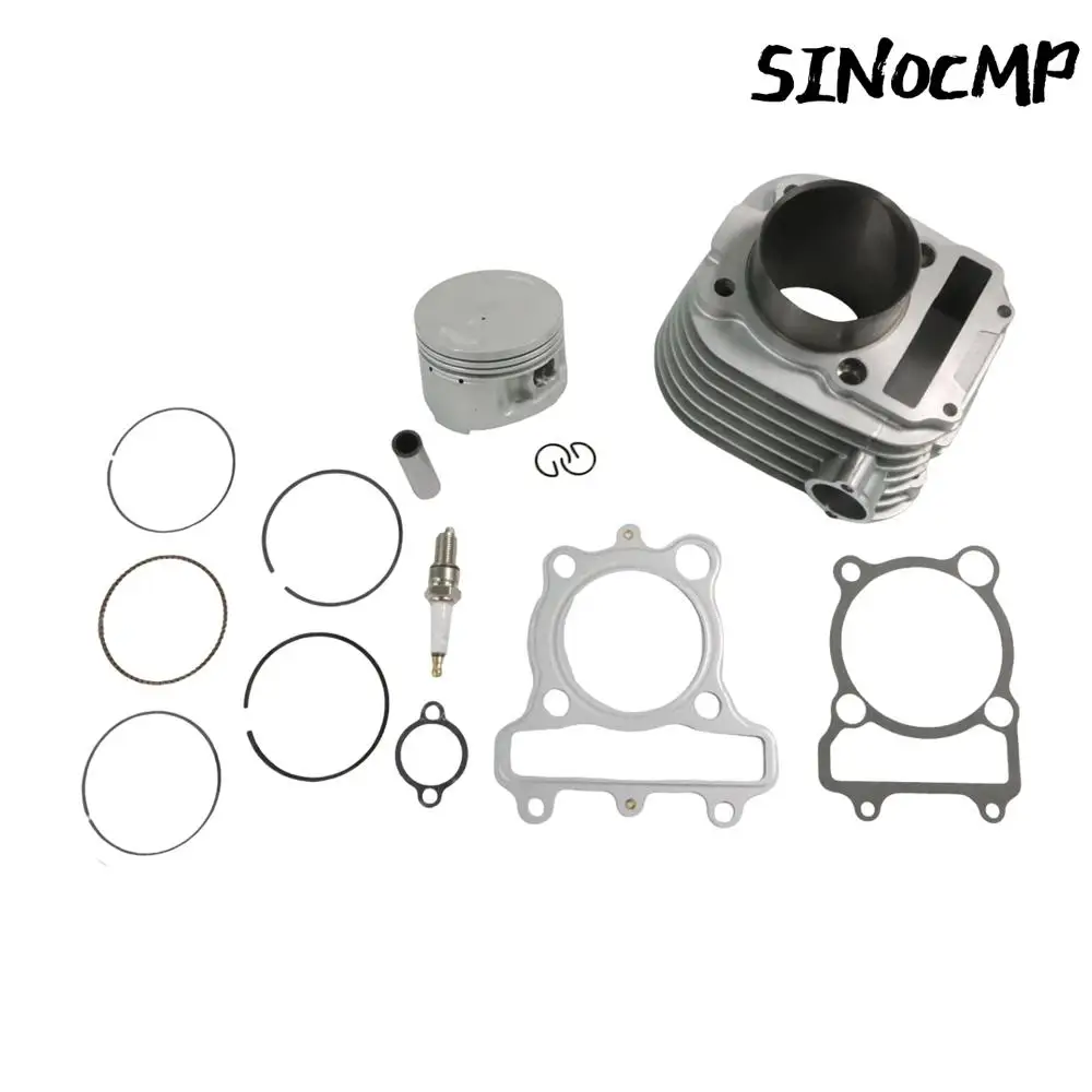 

1 Set Cylinder Piston With Spark Plug Gasket Top End Kit 70mm For Yamaha Xt225 Ttr225 Ttr230 Motorcycle Brand New Parts