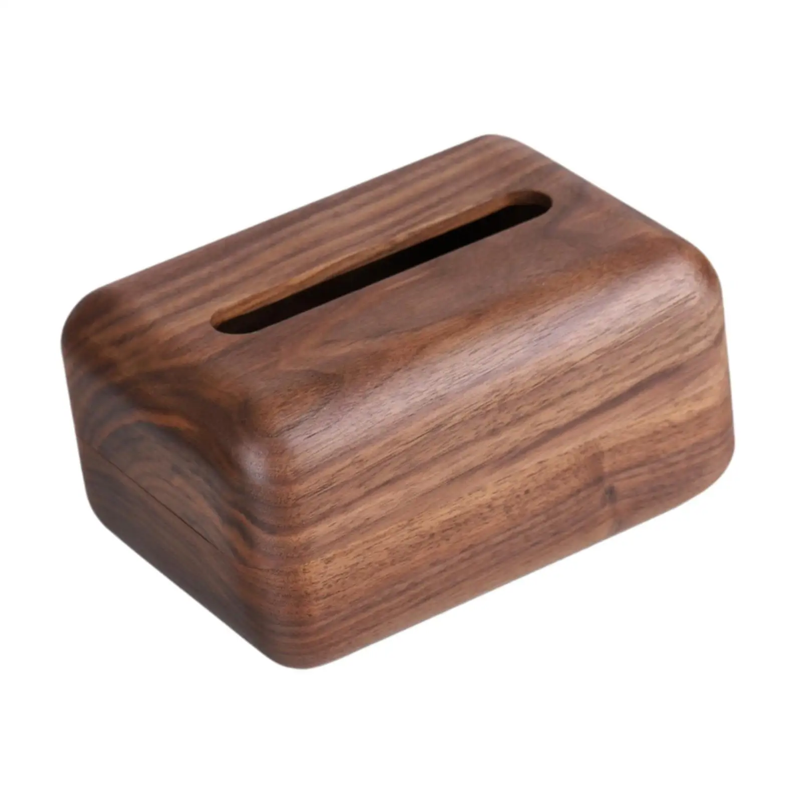 

Wooden Tissue Box Dispenser Tissue Storage Box for Night Stands Table Car