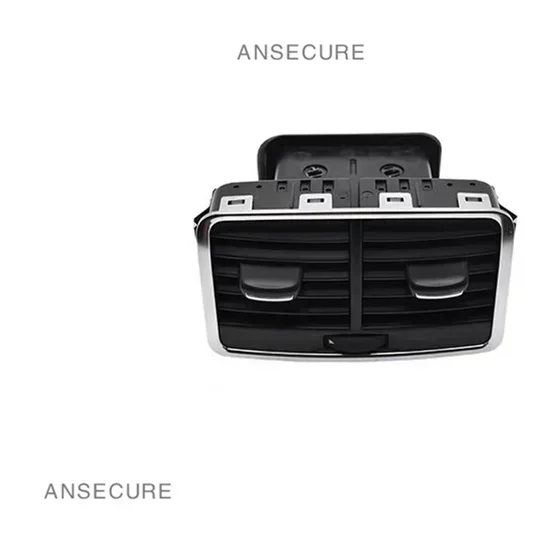 

Black Rear Centre Air Conditioning Vent Outlet Nozzle For Audi A6 S6 C6 RS6 2006-2011 4F0819203C