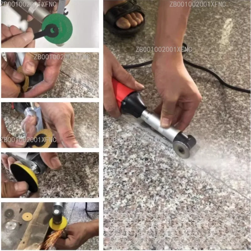 90 Degree Electric Elbow Grinder for Sewing Molding Engraving Tile Beauty
