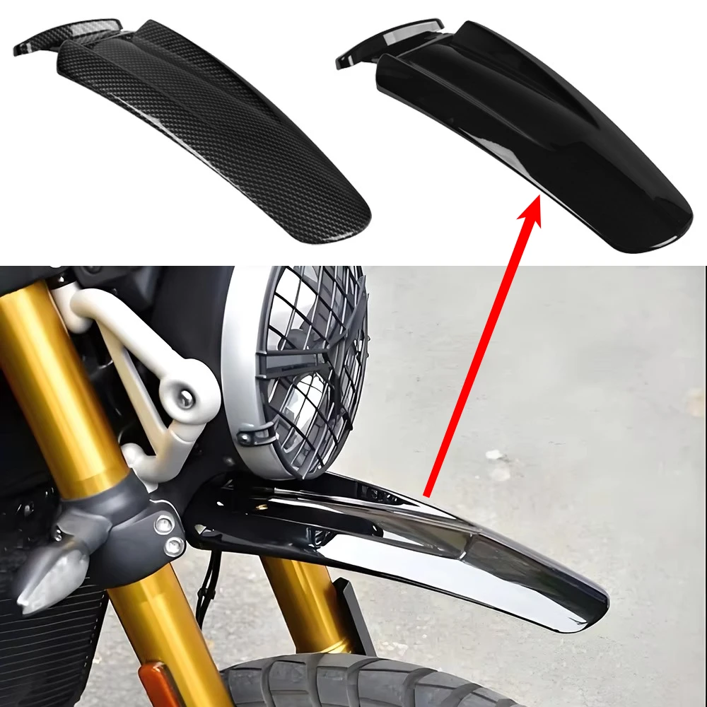 For Speed Scrambler 400X 400 X 2024 2025 Motorcycle Mudguards Front Fender Wheel Mudguard Mudflap Protection Parts Extend Cover