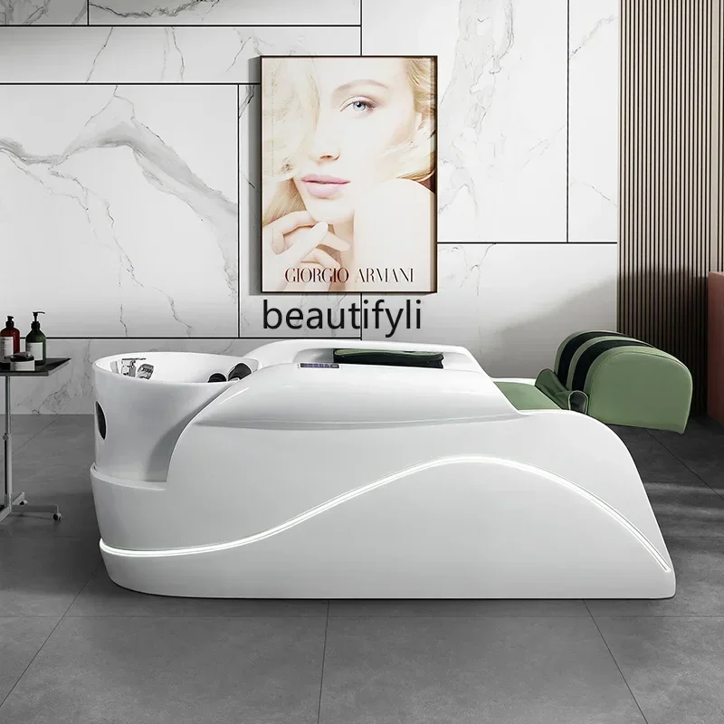 

Ceramic basin massage shampoo bed all-inclusive pillow head treatment fumigation bed Postpartum physiotherapy health bed