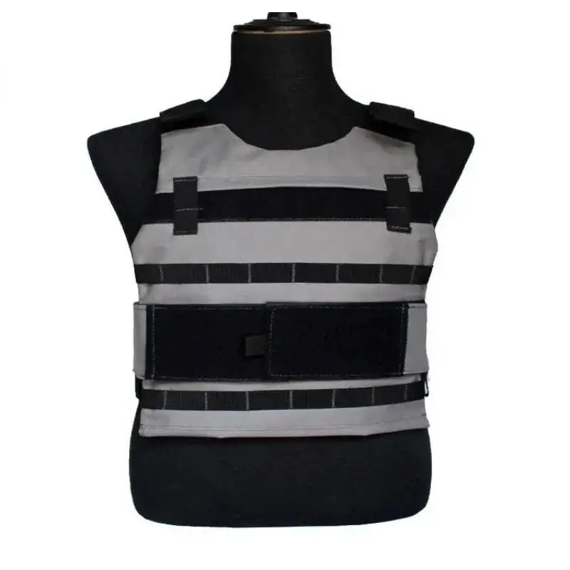 في الهواء الطلق واقية التكتيكية سترات مقاومة للطعن سلامة حارس الأمن الملابس Cs لعبة التمويه اكسسوارات سترة صيد #2