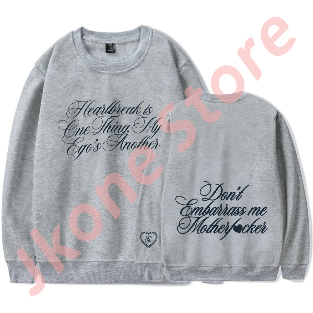 Sabrina Carpenter-Sudadera de cuello redondo con Logo para hombre y mujer, ropa de calle de moda, Unisex