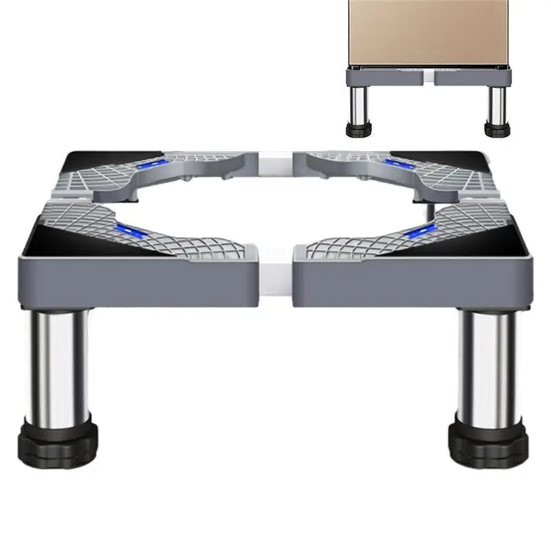 LLCS-General Frame Of Washing Machine Base, Stainless Steel Heightening Fixed Washing Machine Bracket,Refrigerator Bracket