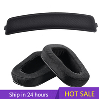 Replacement Ear Pads Cushions and Headband Kit for Logitech G633 G933 G635 G633S G933S Gaming Headset Earpads Accessories Cover
