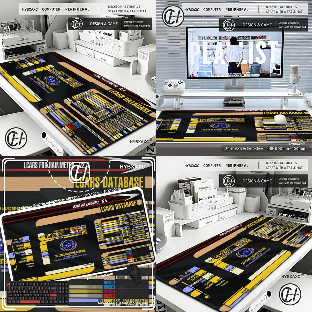 

Star Travel Mouse Pad Cute HD Desk Pad Extended Gaming Keyboard Mats Large 90x40cm XXL Gamer Mousepad