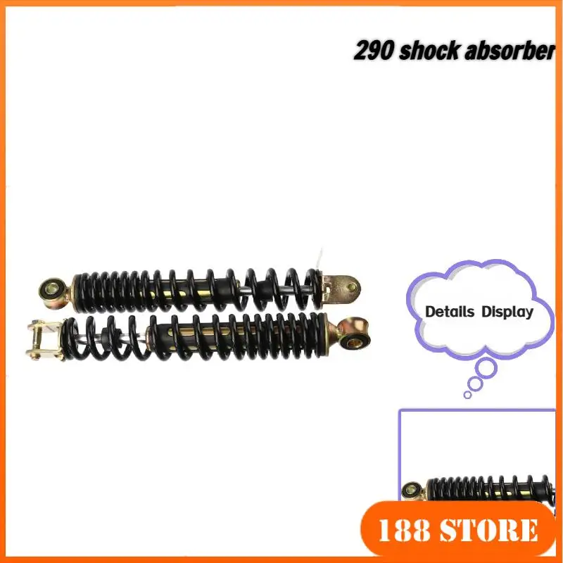 

Rear Seat 290mm Motorcycle Damping Shock Absorber Struts Adjusting for moped scooter Street dirt bike Vespa