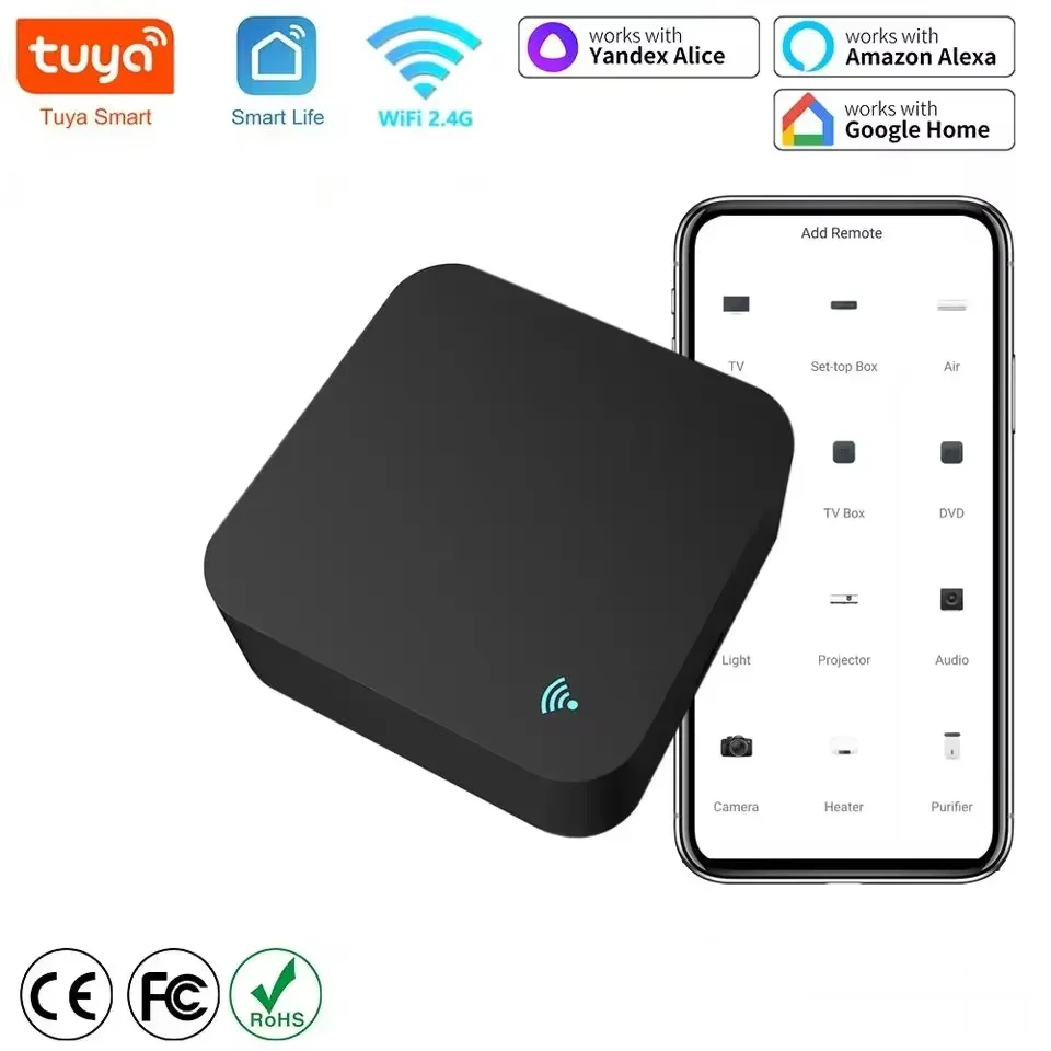 TUYA infrared universal remote control Smart home mobile APP remote control of air conditioning remote control