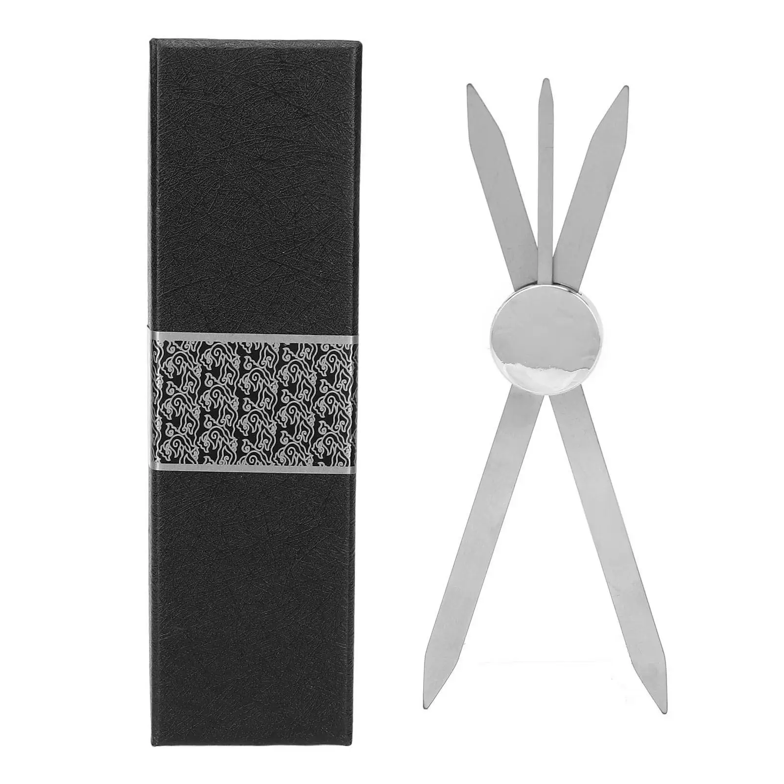 

Регулируемая линейка для бровей из нержавеющей стали, прецизионный инструмент для измерения бровей, дизайн золотого компаса для точного позиционирования