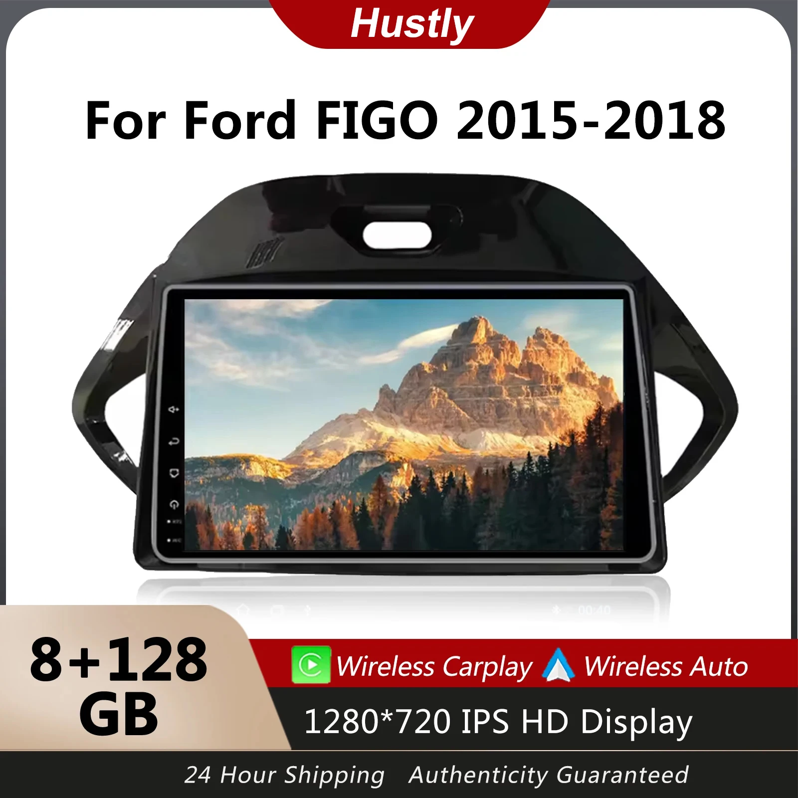

Carplay Android Car Radio For Ford FIGO 2015-2018 Car Multimedia Video Player GPS Navigation IPS DSP
