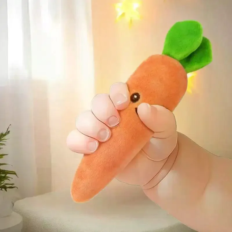 1/2PCS Baby Rustgevend Speelgoed Pluche Fruit Pop Baby Anti Startle Slaaphulp Holding Ring Pasgeboren Comfort Speelgoed