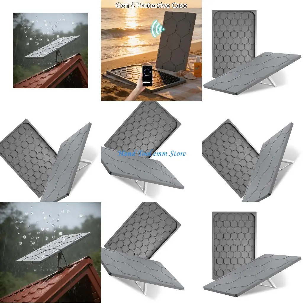 

H37F Thin Transportable Elastomer Case Thin Outline Easy Installation Set