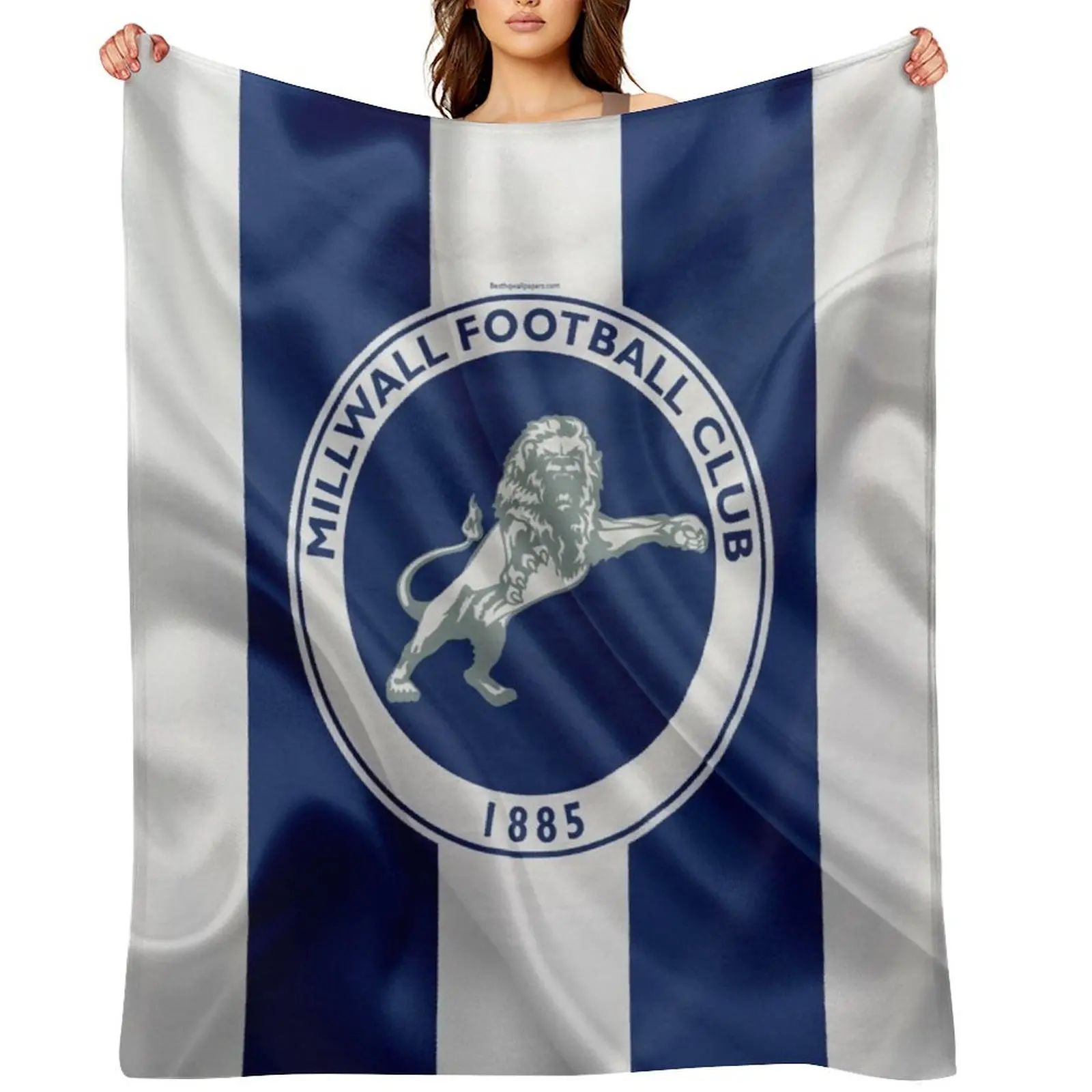 

MILLWALL FBC Throw Blanket Camping bed plaid Sofa Quilt for winter Blankets