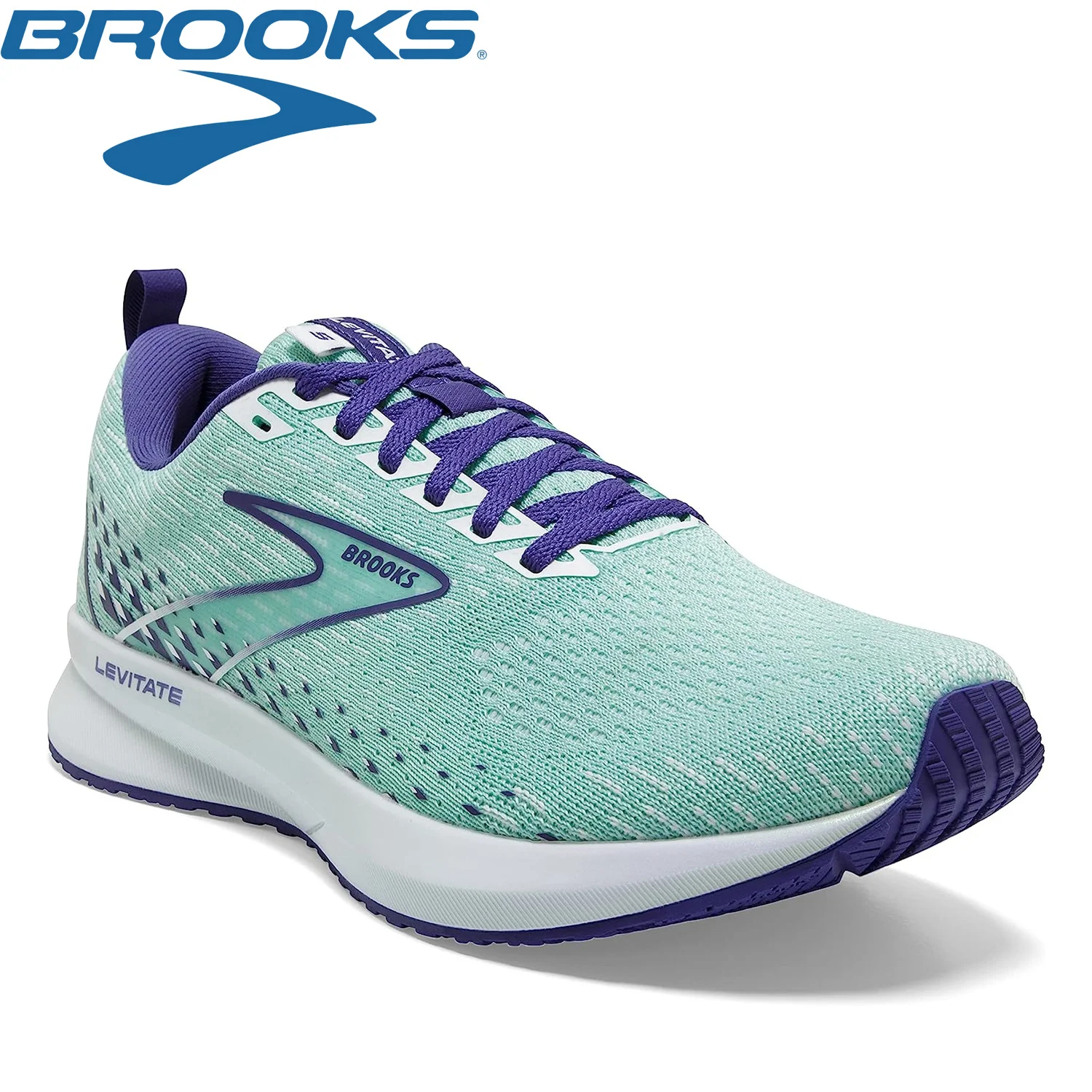 Brooks Women Shoes Levitate 5 Outdoor Trail Running Shoes Light Stretch Breathable Tennis Sneakers Ladies Casual Sneakers