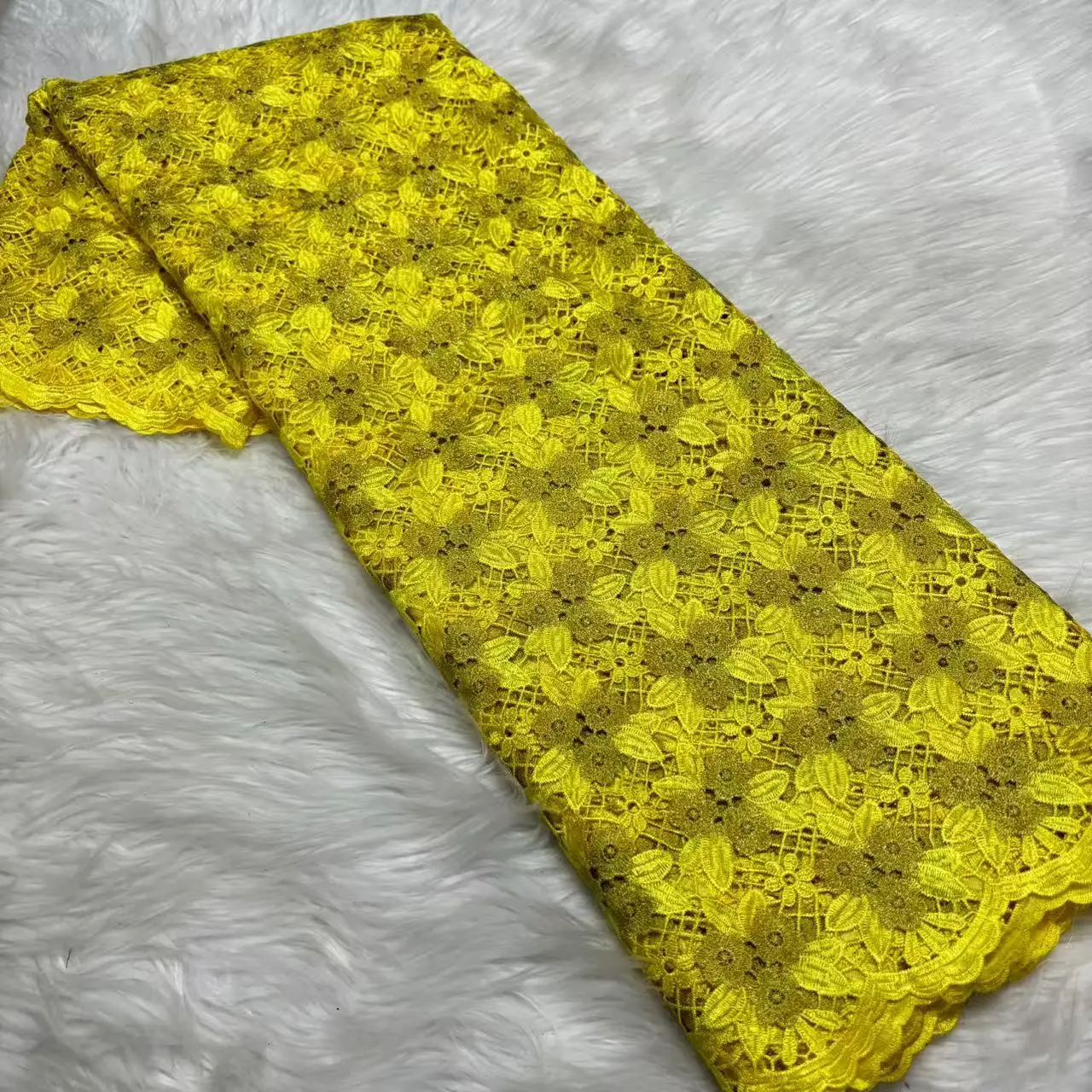tissu-en-dentelle-guipure-africaine-jaune-brode-de-cordon-pour-robe-de-mariee-francaise-5-yards