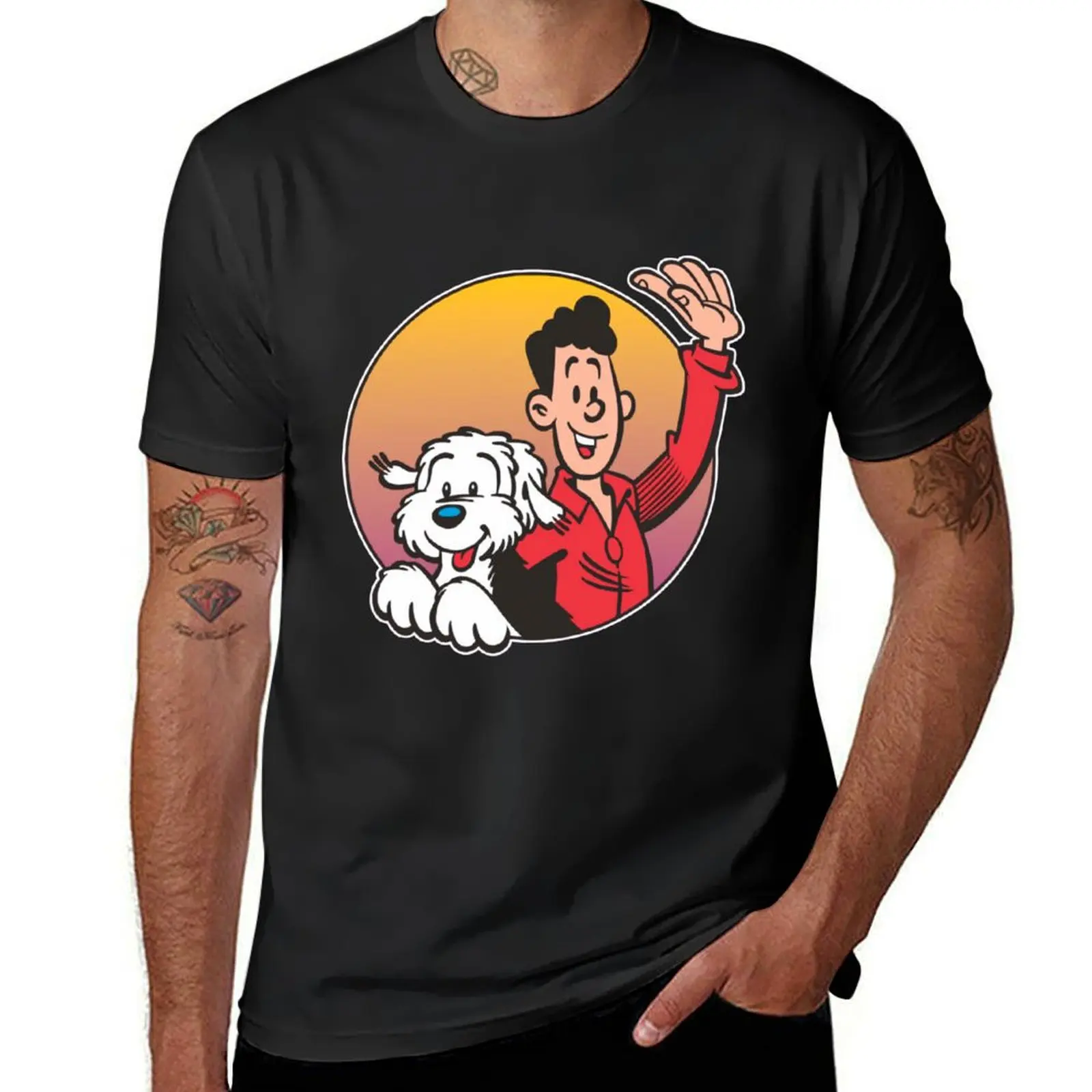 

Samson en Gert T-Shirt korean fashion oversizeds mens t shirt