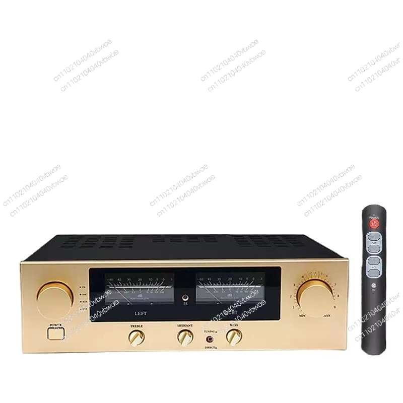 

High fidelity fever amplifier combined type gold sealing tube bile flavor HiFi high power household balance sound E800