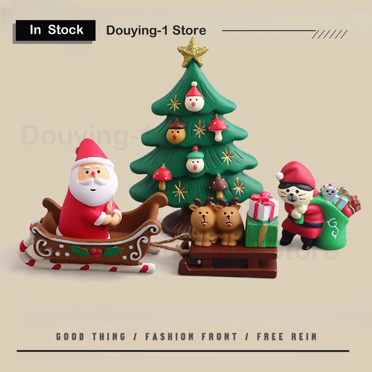 

In Stock Original Your Christmas gift is loaded Christmas sled Desktop ornaments gift Brand New Genuine
