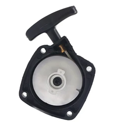 23CC Engine Hand Pull Start Manual Starter with Recoil Hedge Trimmer Spare Parts for 1E32F Motor