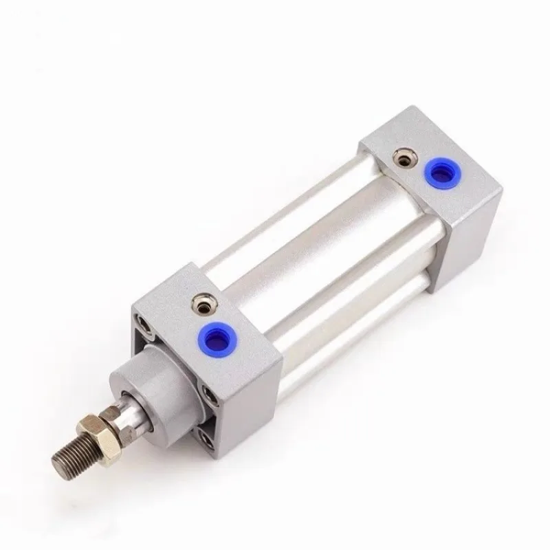 25-300Mm Stroke M27 Threaded Industrial Automation Cylinder SI125 Aluminum Alloy Cylinder Double Action