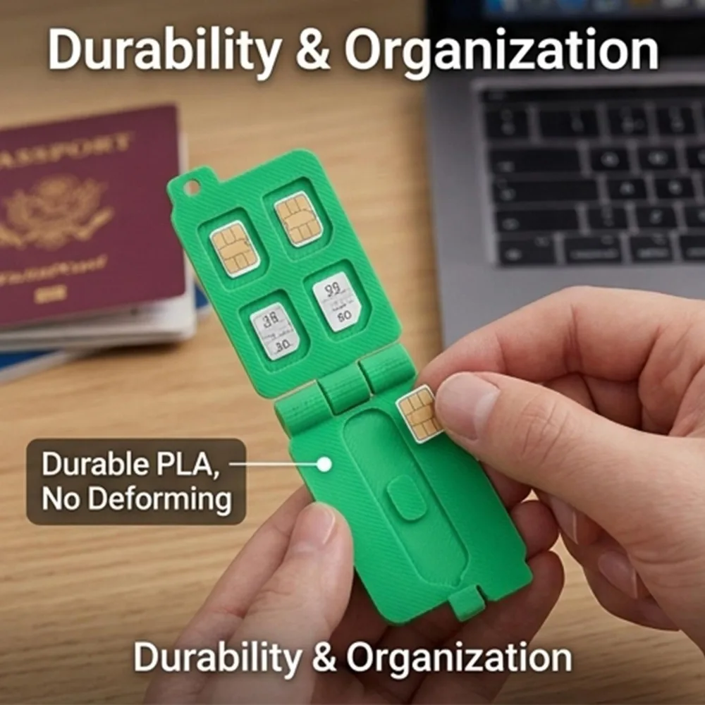 Universal Mini SIM Card Adapter Storage Box Kit with Removal Needle for Nano Micro SIM Card Memory Card Holder Reader Case Cover