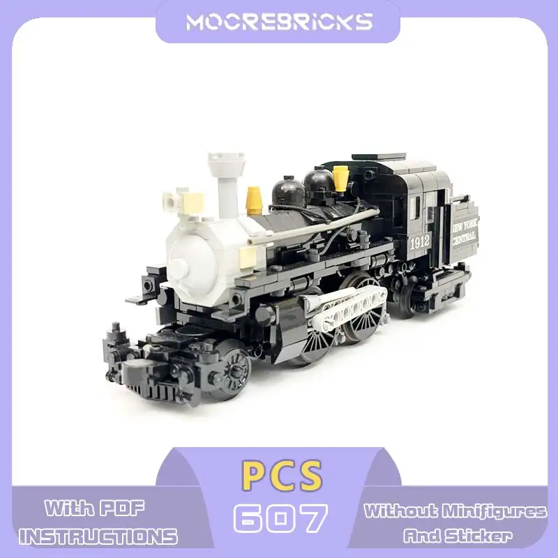 

MOC 1/48 T1 Duplex Steam Locomotive Building Blocks Motorised USA Sharknose Streamliner Train Engine Bricks Toy Adult Gift