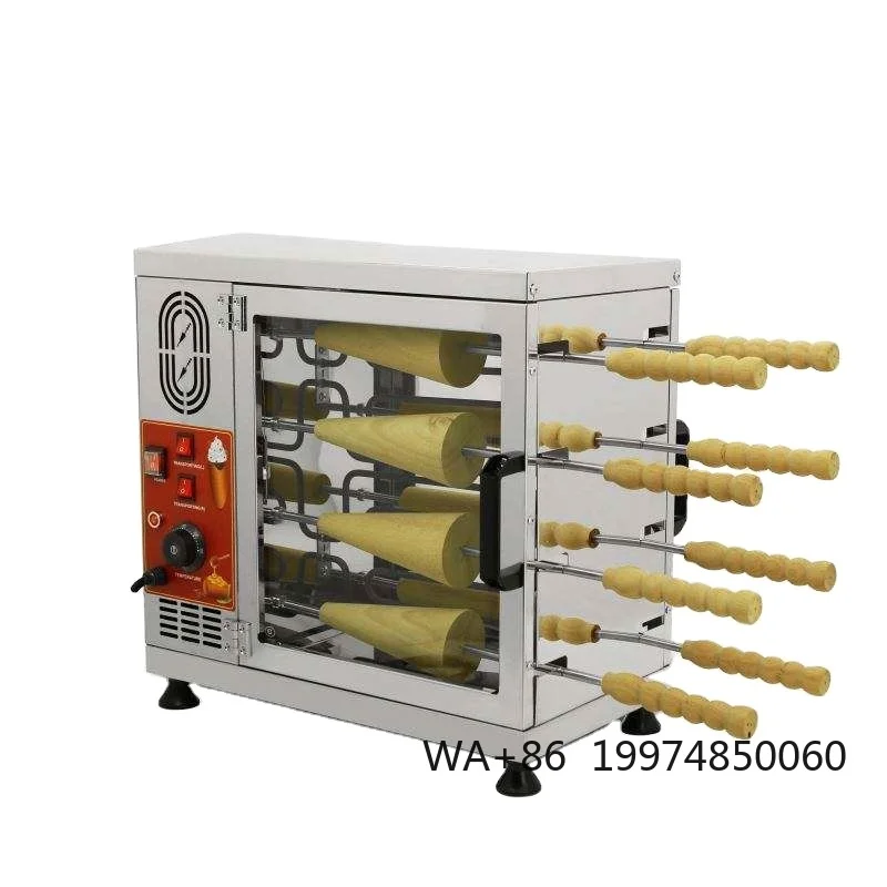 

Commercial Desktop Steel Chimney Cake Oven New Condition Barbeque Machine Grill Baking Oven for Restaurant Snack Ice Cream Cone