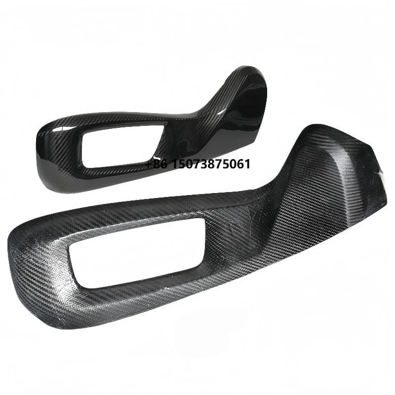 For  G32 GT Dry Carbon Fiber Seat Side Trim Cover Trim Sticker, Real Carbon Fiber 2 Pieces M Performance